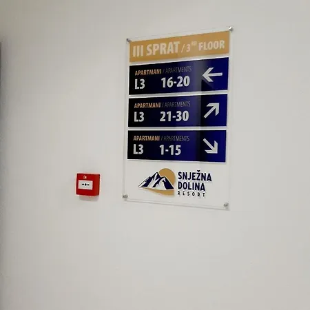 Winter Night Snjezna Dolina Apartament Jahorina