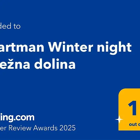 Apartmán Winter Night Snjezna Dolina *