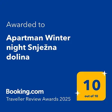 Apartment Winter Night Snjezna Dolina